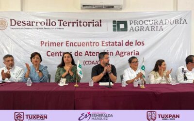 Regidora Esmeralda Márquez participa en Encuentro Estatal para fortalecer la justicia agraria en Veracruz