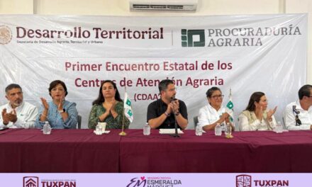 Regidora Esmeralda Márquez participa en Encuentro Estatal para fortalecer la justicia agraria en Veracruz