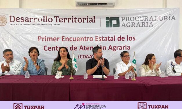 Regidora Esmeralda Márquez participa en Encuentro Estatal para fortalecer la justicia agraria en Veracruz