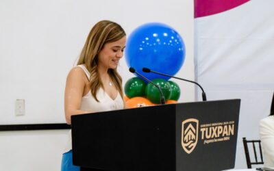 Se celebra la graduación de la generación 2023-2026 de los CAIC en Tuxpan