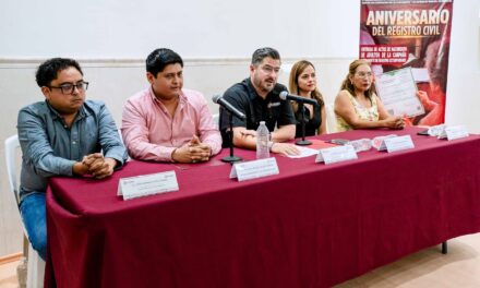 Tuxpan conmemora el 167 Aniversario de la Fundación del Registro Civil