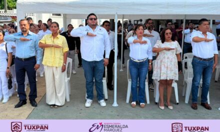 Regidora Esmeralda Márquez conmemora el 145 aniversario de la elevación de Tuxpan a ciudad
