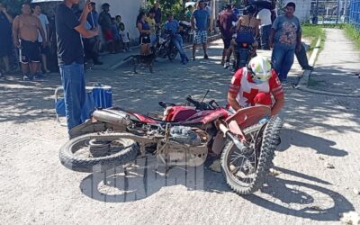 Noticia del choque en la Fausto Vega