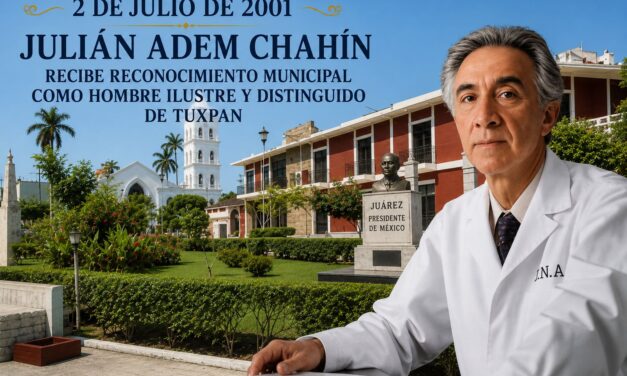 2 de julio de 2001: Tuxpan reconoce a uno de los científicos más importantes de México