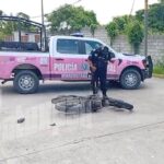 Motociclista resulta lesionado tras chocar contra una palmera en la Barra