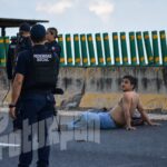 Pareja se da tremendo trancazo en la autopista México–Tuxpan