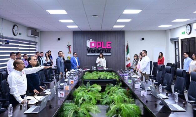OPLE Veracruz redistribuye financiamiento público a los Partidos Políticos Nacionales, debido al registro otorgado por el INE a Partido Paz y Somos México