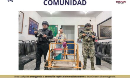 Policía Municipal recupera triciclo de carga y logra devolverlo a su dueño en Tuxpan