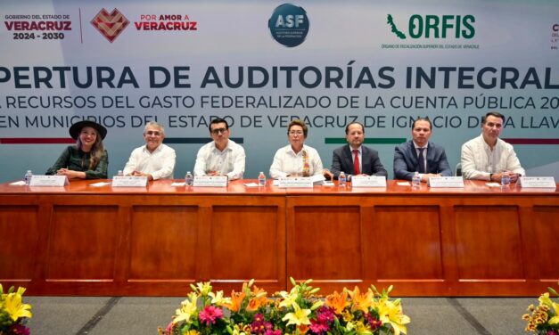 Respalda Congreso de Veracruz trabajo coordinado para la rendición de cuentas