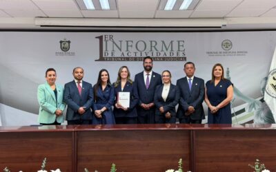 Tribunal de Disciplina Judicial de Veracruz presenta su Primer Informe de Labores