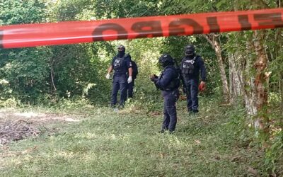 Hallan cuerpo en avanzado estado de descomposición en una brecha de Tuxpan