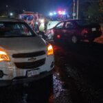 Invade carril y provoca choque en la Tuxpan-Tampico; adulta mayor resulta lesionada