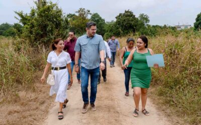 Daniel Cortina recorre Tampiquillo, Lindero y Comején