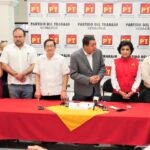 Presenta PT a sus nueve coordinadores regionales para fortalecer su presencia en Veracruz