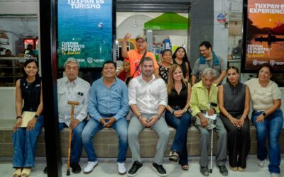Ayuntamiento de Tuxpan inaugura nuevas paradas de autobuses Centro 01 y Centro 02