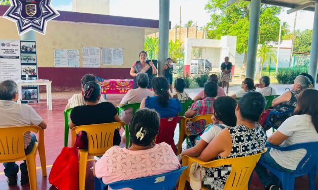 Policía Municipal lleva el programa “Tu Comunidad Segura” a La Victoria