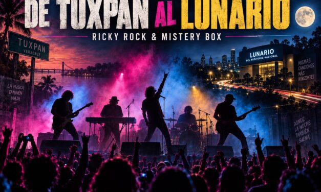 Ricky Rock & Mistery Box: de Tuxpan al Lunario, con el volumen arriba