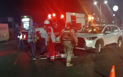 Camioneta embiste a mujer de 74 años en la carretera Tuxpan–Tampico