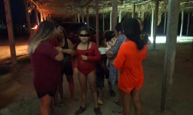 Localizan a salvo a dos menores reportados en Playa Mis Amores en el municipio de Tuxpan, Veracruz.