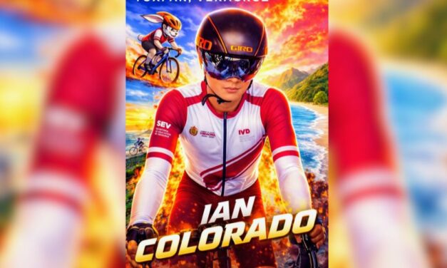 Ian Colorado, el joven tuxpeño que desafía a los gigantes del ciclismo nacional