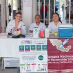 Módulo de vacunación y servicios preventivos de salud en el Ayuntamiento de Tuxpan