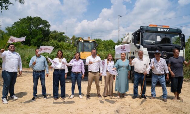 NUEVA MAQUINARIA A FAVOR DE TUXPAN