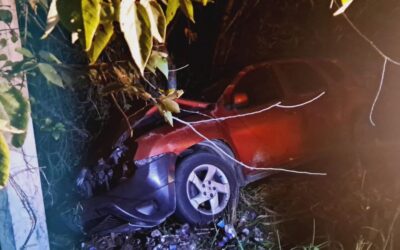 Se sale del camino en la carretera Tuxpan–Tamiahua; no hubo lesionados