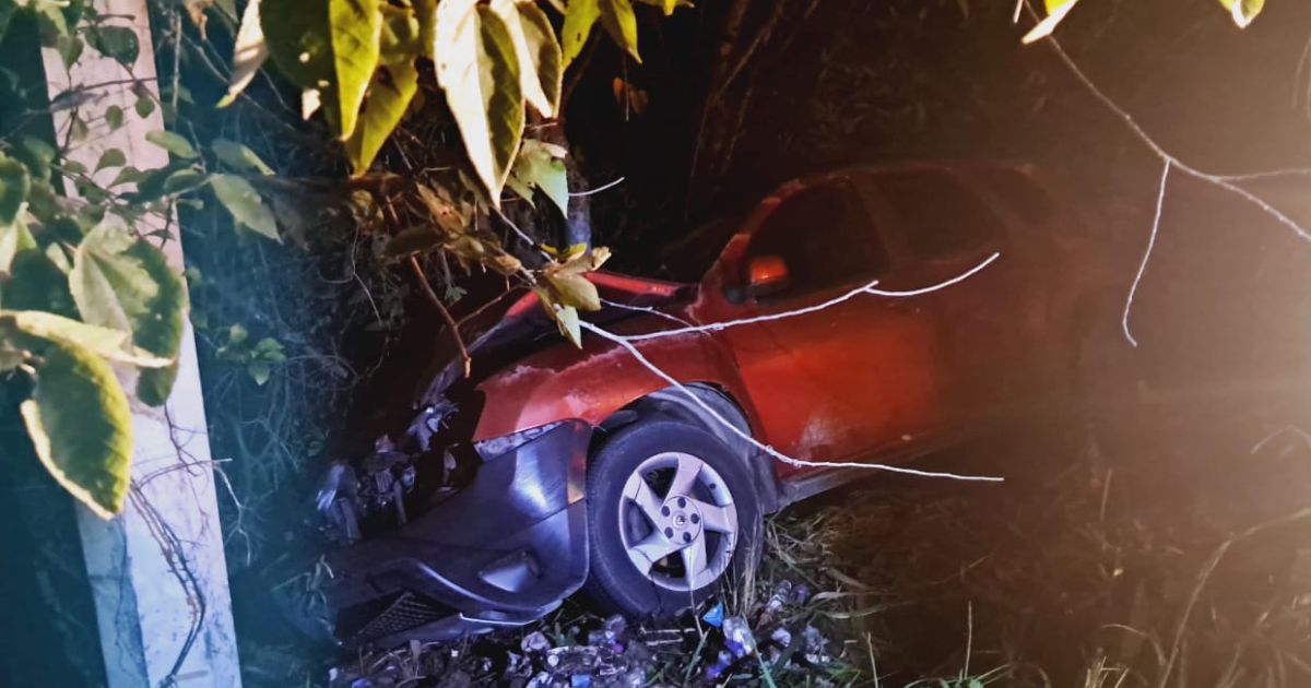 Se sale del camino en la carretera Tuxpan–Tamiahua; no hubo lesionados