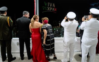 TUXPAN BRILLÓ COMO NUNCA EN NOCHE HISTÓRICA DEL GRITO DE INDEPENDENCIA