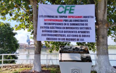 Tuxpan busca una tarifa eléctrica más justa: ciudadanos reúnen firmas para solicitar la 1F