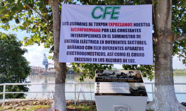 Tuxpan busca una tarifa eléctrica más justa: ciudadanos reúnen firmas para solicitar la 1F