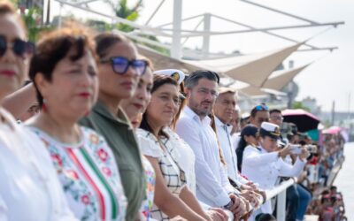 Tuxpan conmemora el 216 Aniversario de la Independencia de México con desfile cívico-militar