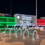Tuxpan se ilumina de orgullo mexicano