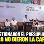 Regidores cuestionaron el presupuesto, pero no acudieron a la rueda de prensa