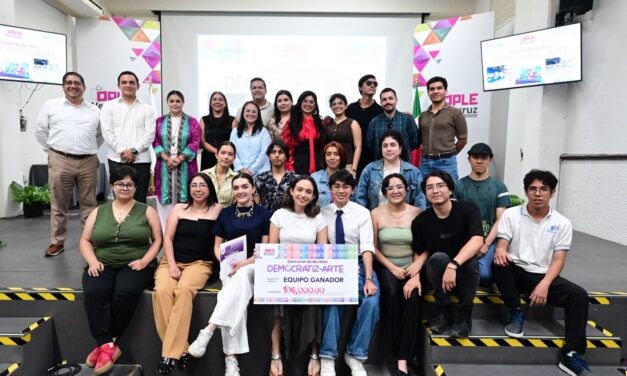 Democratiz-arte conjuntó juventud, creatividad y valores democráticos