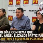 Ramón Díaz destapa a Miguel Ángel Elizalde para competir por el Distrito 5 federal