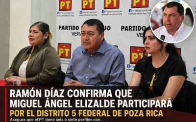Ramón Díaz destapa a Miguel Ángel Elizalde para competir por el Distrito 5 federal