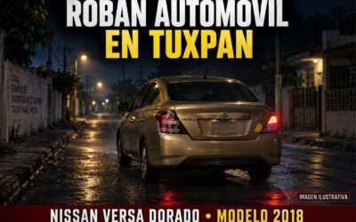 Roban automóvil en la colonia Enrique Rodríguez Cano