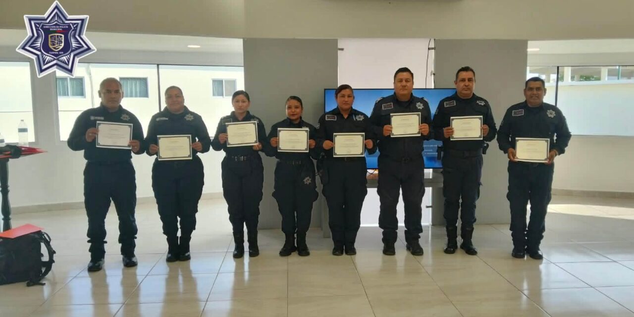 Capacitan a policías de Tuxpan para prevenir ilícitos relacionados con hidrocarburos