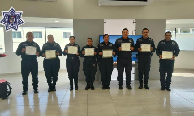 Capacitan a policías de Tuxpan para prevenir ilícitos relacionados con hidrocarburos