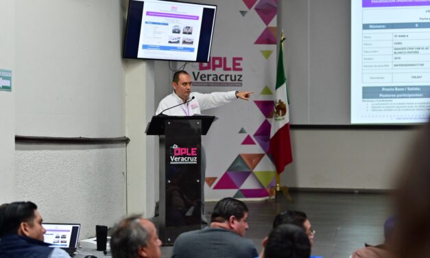 Total apertura de procesos administrativos, OPLE Veracruz realiza subasta pública