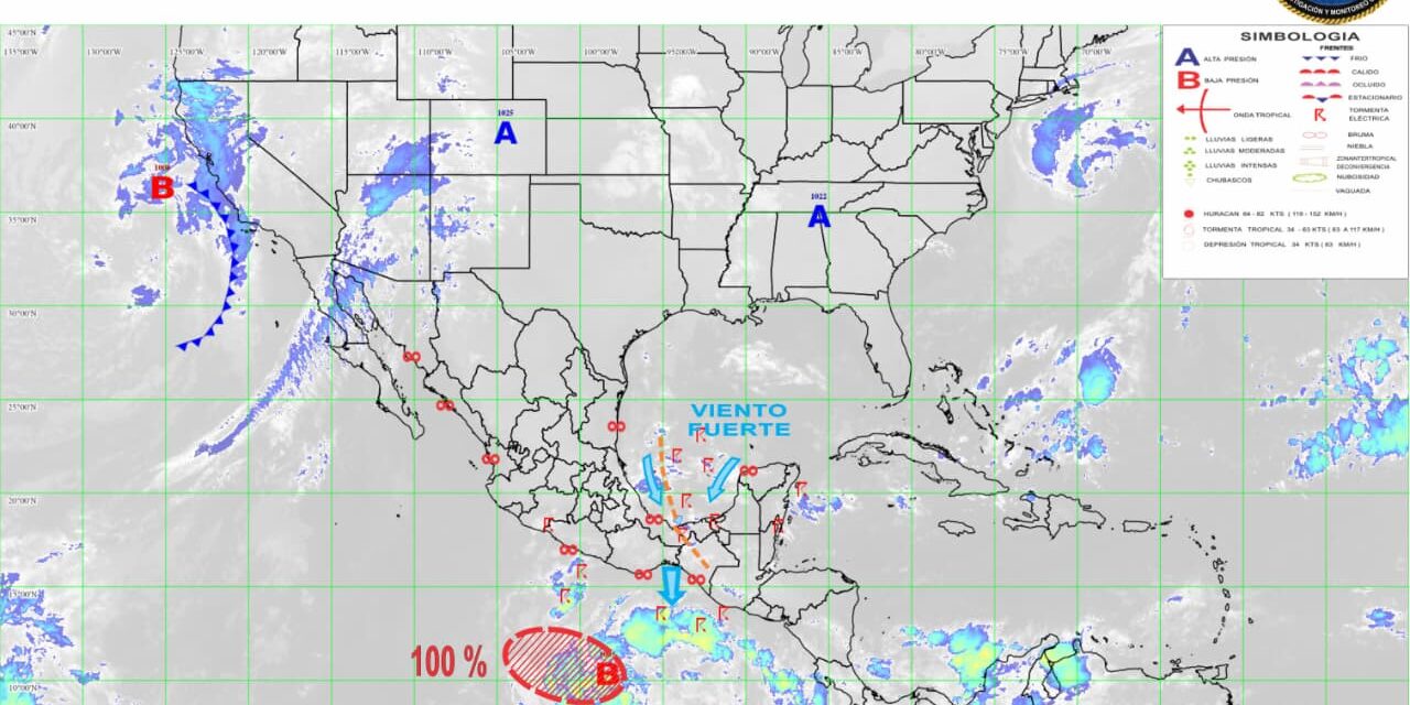Advierten lluvias fuertes y tormentas para Tuxpan; Capitanía pide precaución a embarcaciones menores