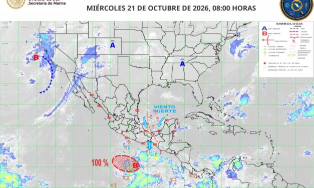 Advierten lluvias fuertes y tormentas para Tuxpan; Capitanía pide precaución a embarcaciones menores