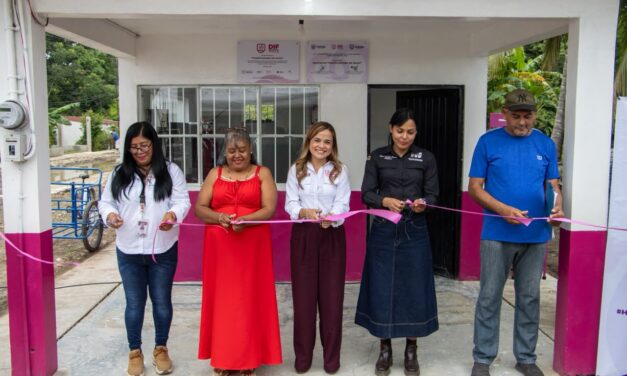 DIF Tuxpan inaugura purificadora de agua en Tierra Blanca para impulsar el bienestar y la economía familiar