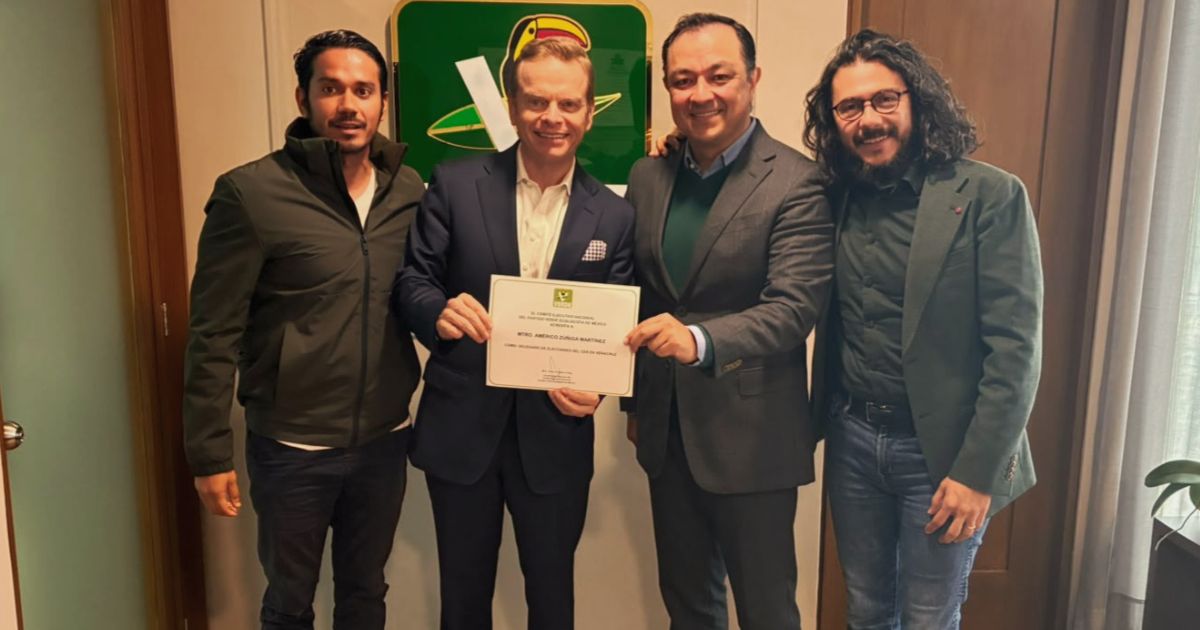 INCORPORACIÓN DE AMÉRICO ZÚÑIGA FORTALECE AL PARTIDO VERDE EN VERACRUZ: JAVIER HERRERA BORUNDA 