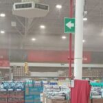 Evacúan Soriana en Tuxpan por conato de incendio en un aire acondicionado