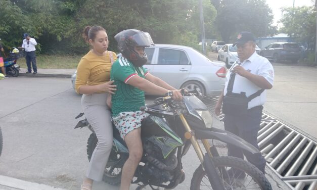 Intensifican operativos a motociclistas en Tuxpan para prevenir accidentes