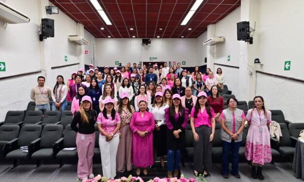 OPLE Veracruz se pinta de rosa por la prevención del cáncer de mama