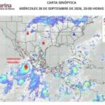 Octubre entra con agua: prevén tormentas y oleaje elevado en Veracruz Norte