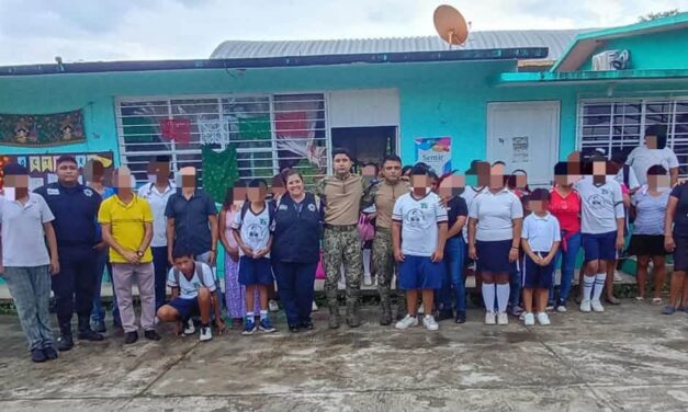 La prevención empieza en casa: Policía Municipal de Tuxpan lleva pláticas a padres de familia